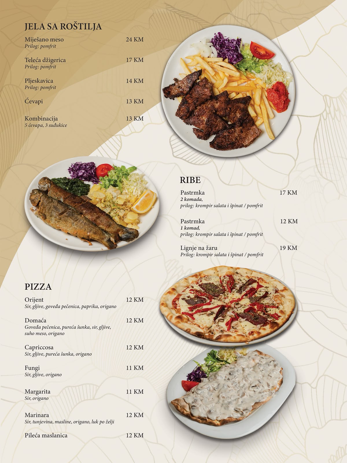 Restoran Orijent Meni 6